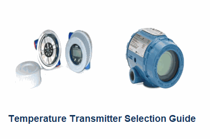selection guide of temperature transmitter 